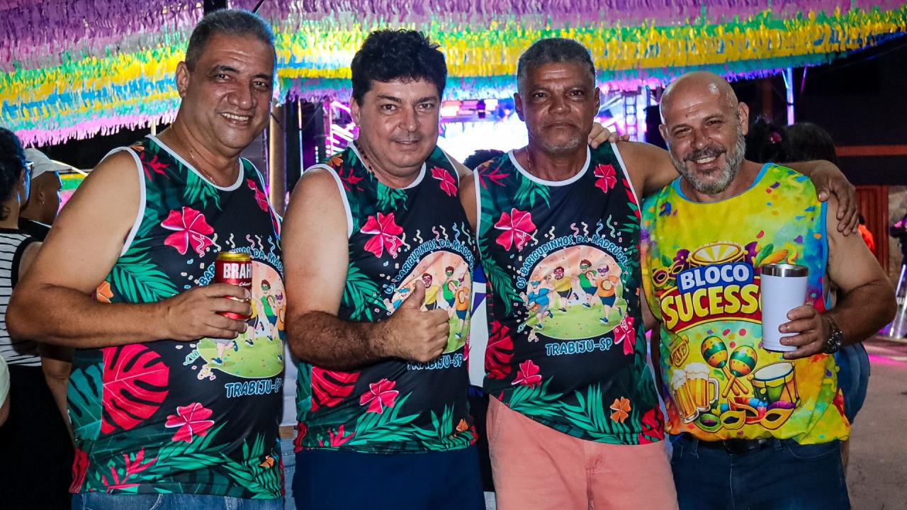 Foto 68 de 238 — Trabiju Folia 2026 arrasta multidão com Bloco Furacão, Santa Maria e DJ Joantony; veja fotos